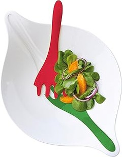 Guía para usar adecuadamente una ensaladera con cubiertos