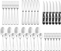 Reseñas de Usuarios sobre Cuberterías con Cuchillos de Carne