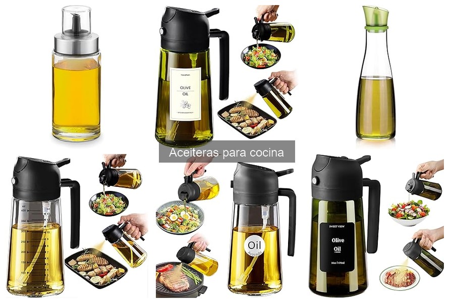 Accesorios útiles para aceiteras que mejoran tu cocina