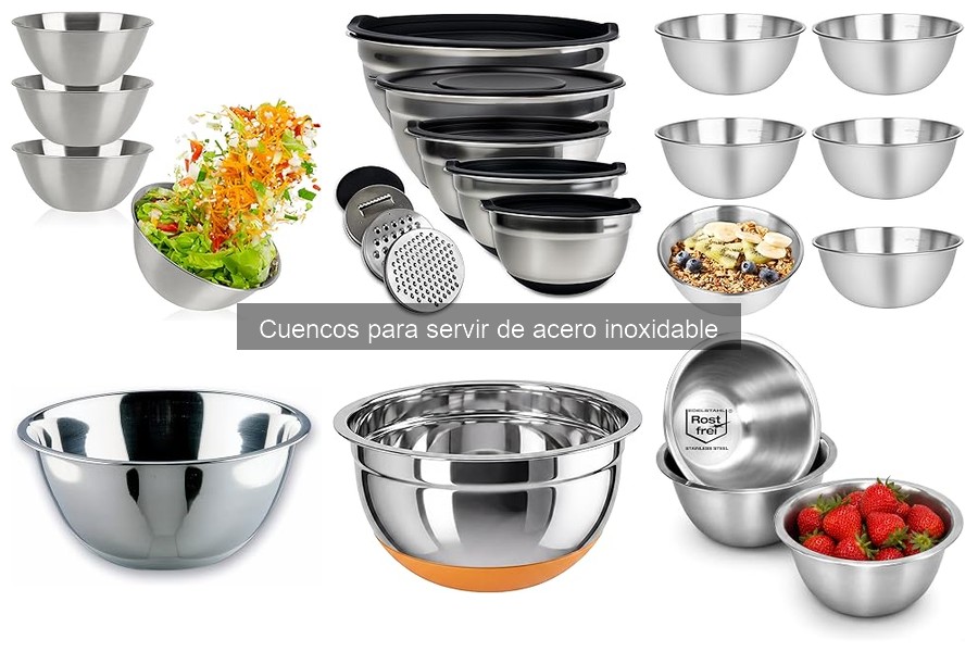 Alternativas a los cuencos de acero inoxidable para servir