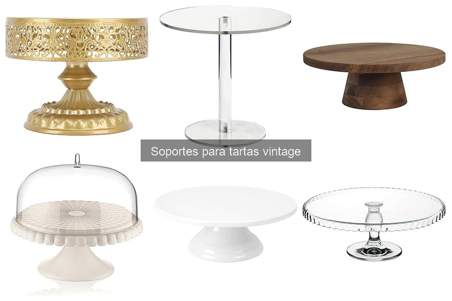 Alternativas a Soportes para Tartas Vintage - Ideas Únicas