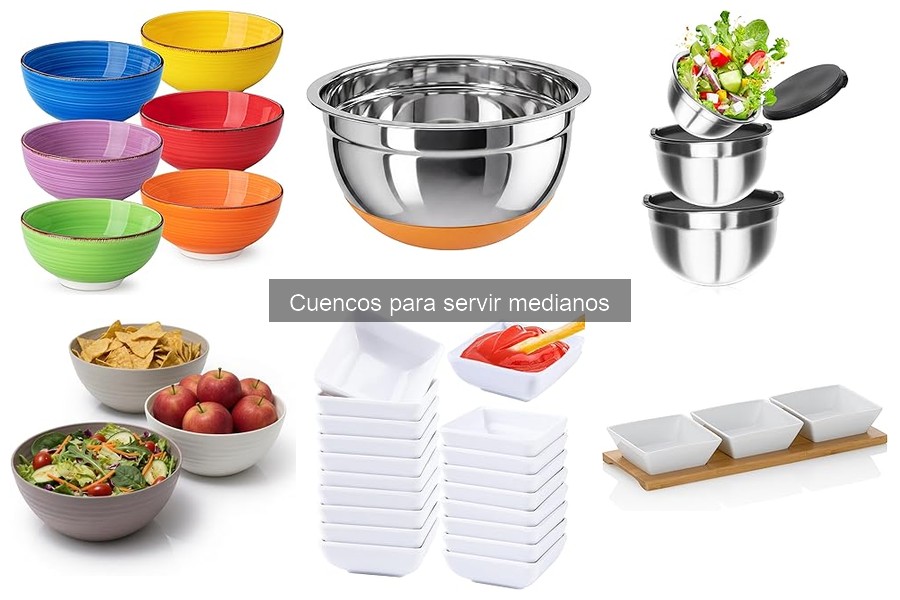 Beneficios de los cuencos para servir medianos en tus comidas