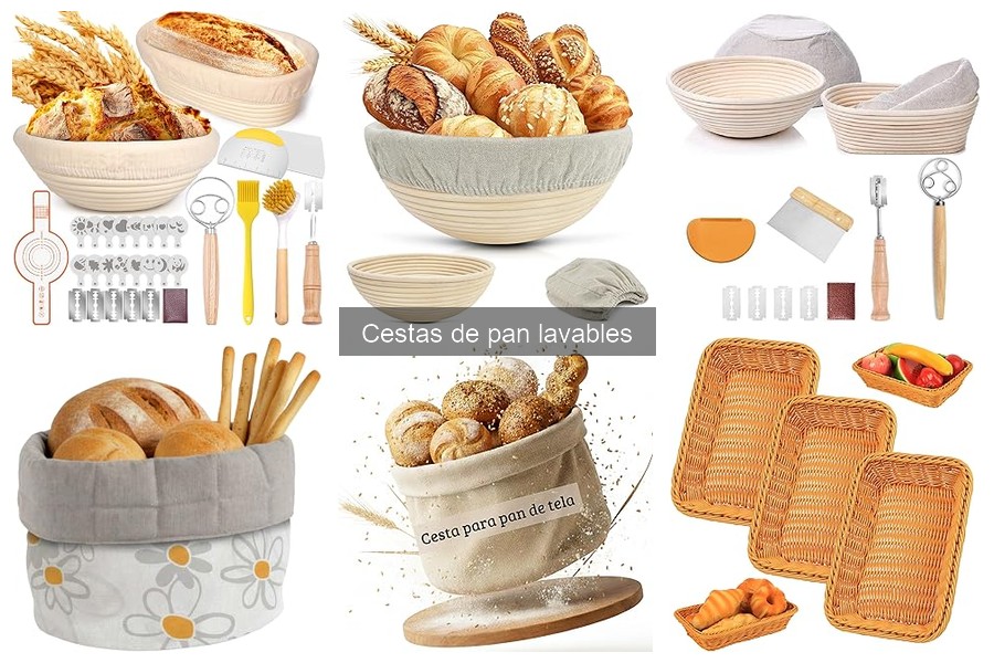 Cómo cuidar cestas de pan lavables: consejos prácticos