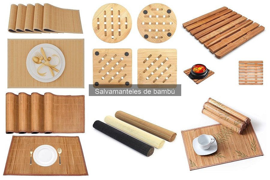 Cómo cuidar y mantener salvamanteles de bambú