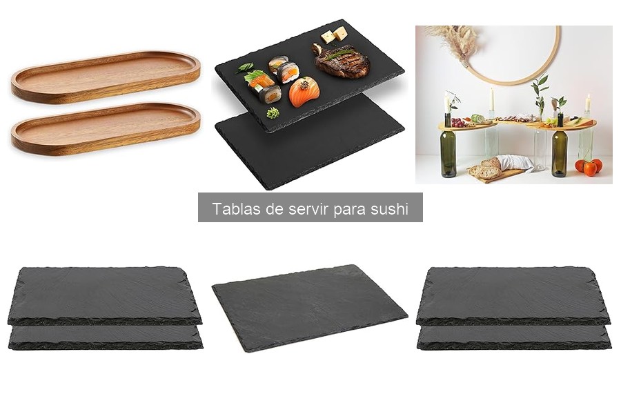 Cómo cuidar y mantener tablas de servir para sushi
