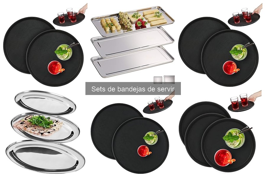 Cómo elegir el set de bandejas de servir perfecto