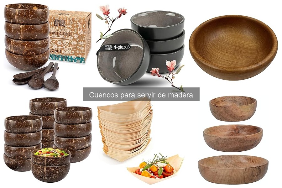 ** Cómo elegir el tamaño ideal de cuencos de madera