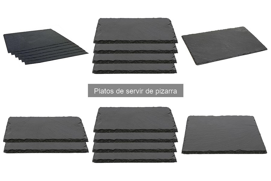 Cómo elegir platos de servir de pizarra para tu evento