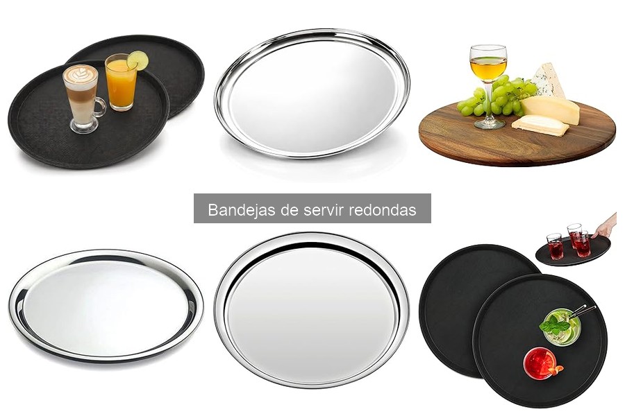 Cómo limpiar bandejas de servir redondas de forma efectiva