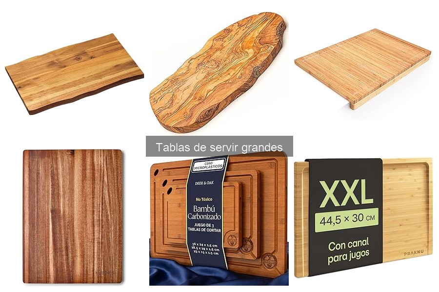Cómo limpiar y mantener tablas de servir grandes
