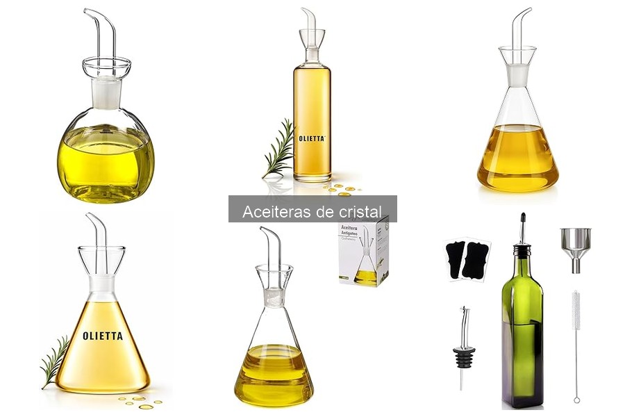 Cómo usar y llenar correctamente una aceitera de cristal