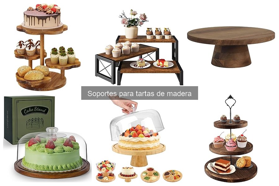 Cómo Utilizar Soportes para Tartas de Madera de Forma Efectiva