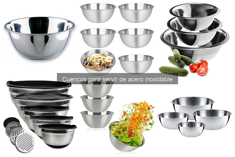 Comparativa: Cuencos de Acero Inoxidable vs. Vidrio