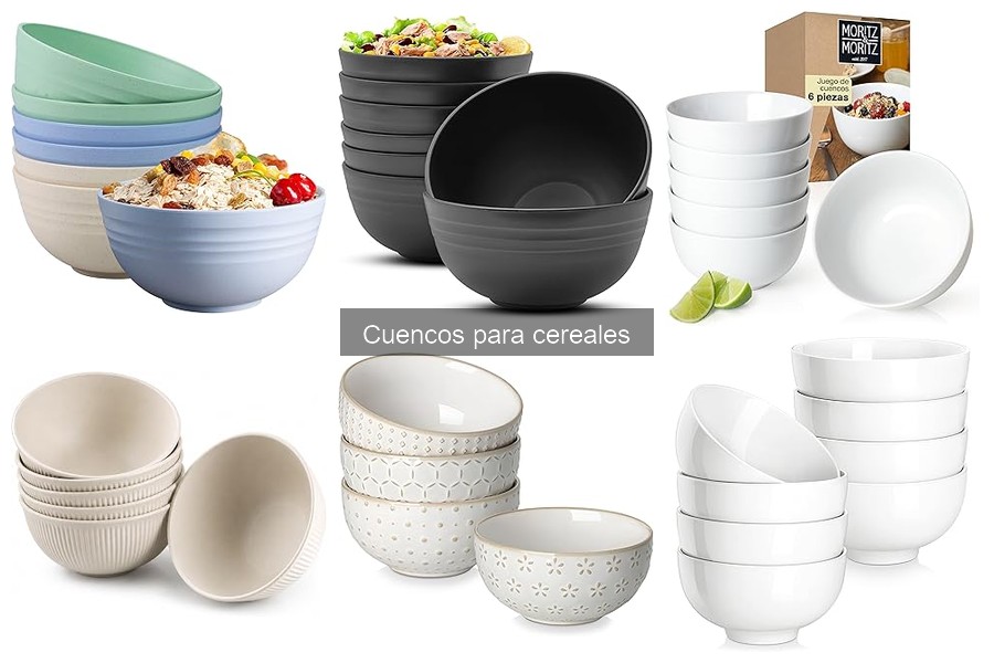 Comparativa: Cuencos de Cerámica vs. Plástico para Cereales