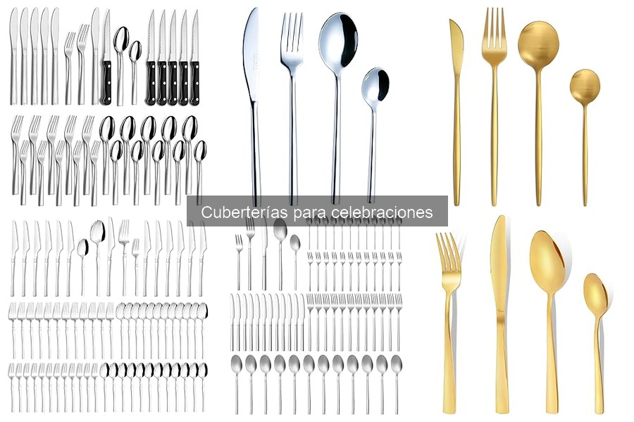 Comparativa de Cuberterías para Celebraciones: Mejores Marcas