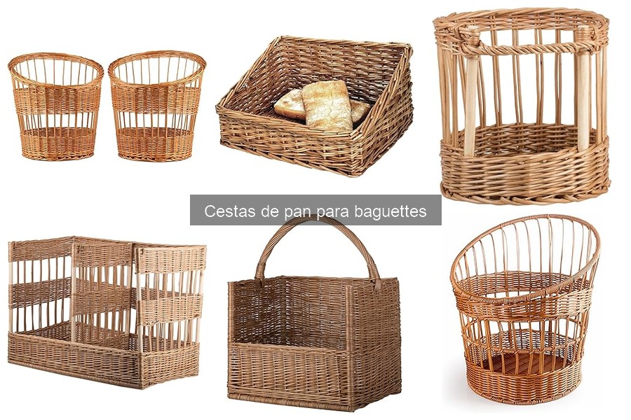 Comparativa de precios de cestas de pan para baguettes