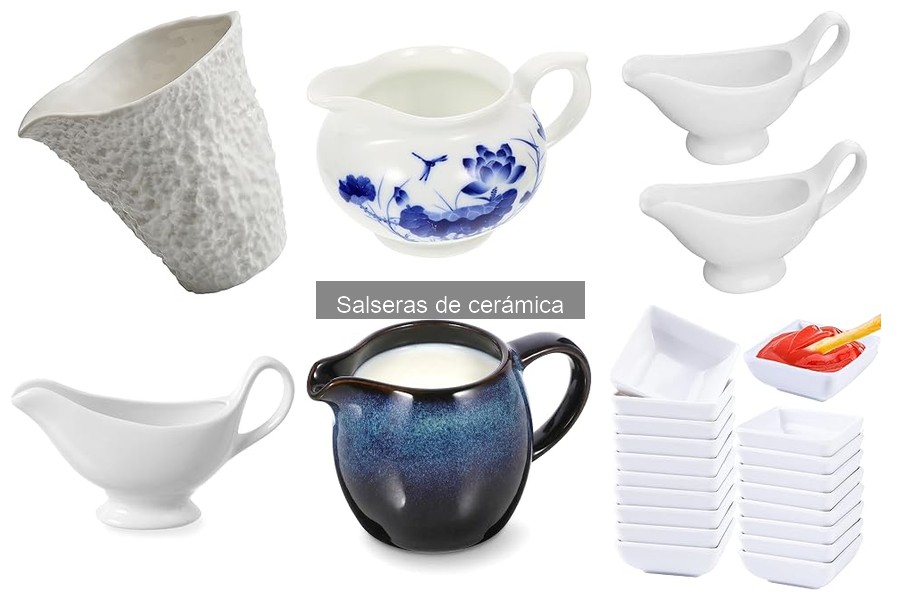 Comparativa de Salseras de Cerámica y Plástico: ¿Cuál Elegir?