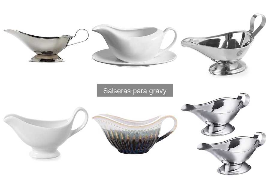 Comparativa de Salseras para Gravy: Acero Inoxidable vs Cerámica