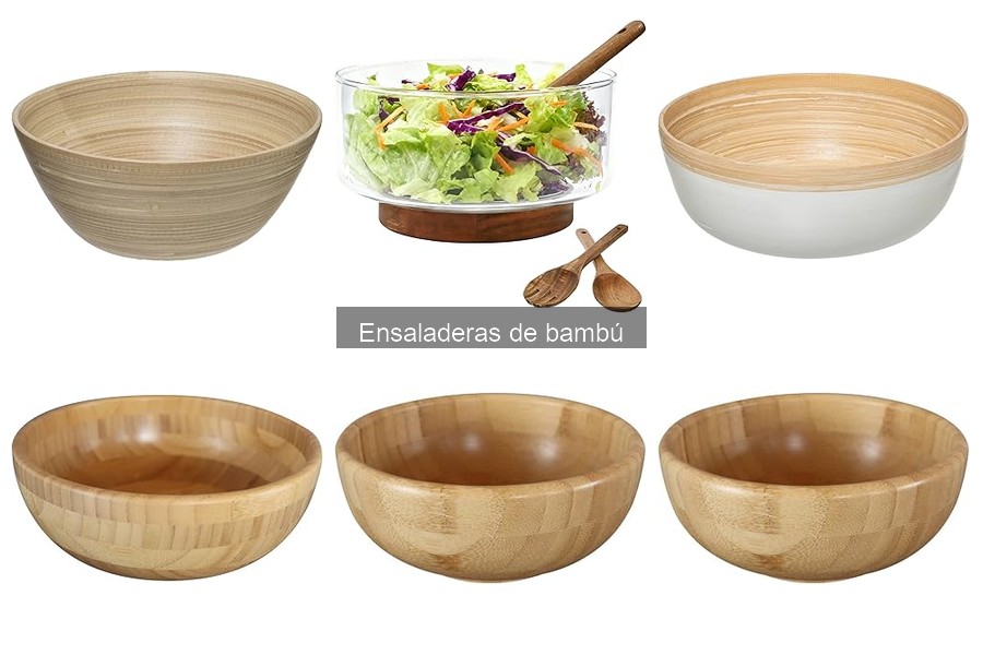 Comparativa: Ensaladeras de Bambú vs Plástico