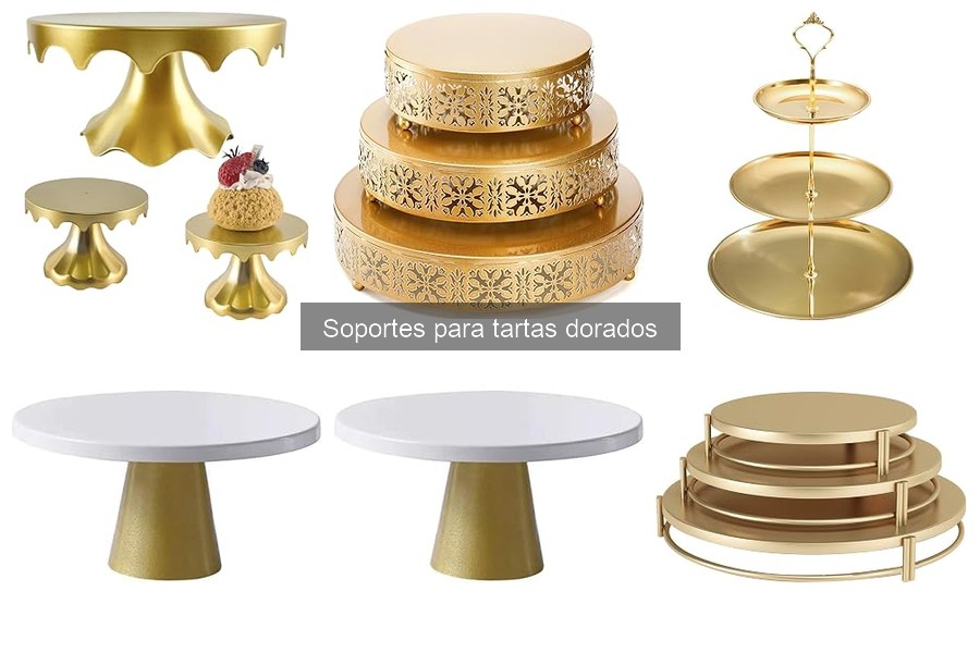 Comparativa: Soportes para Tartas Dorados vs. Plateados