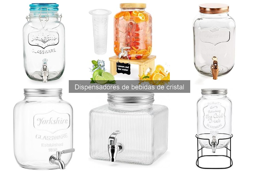 Consejos para Usar Dispensadores de Bebidas de Cristal