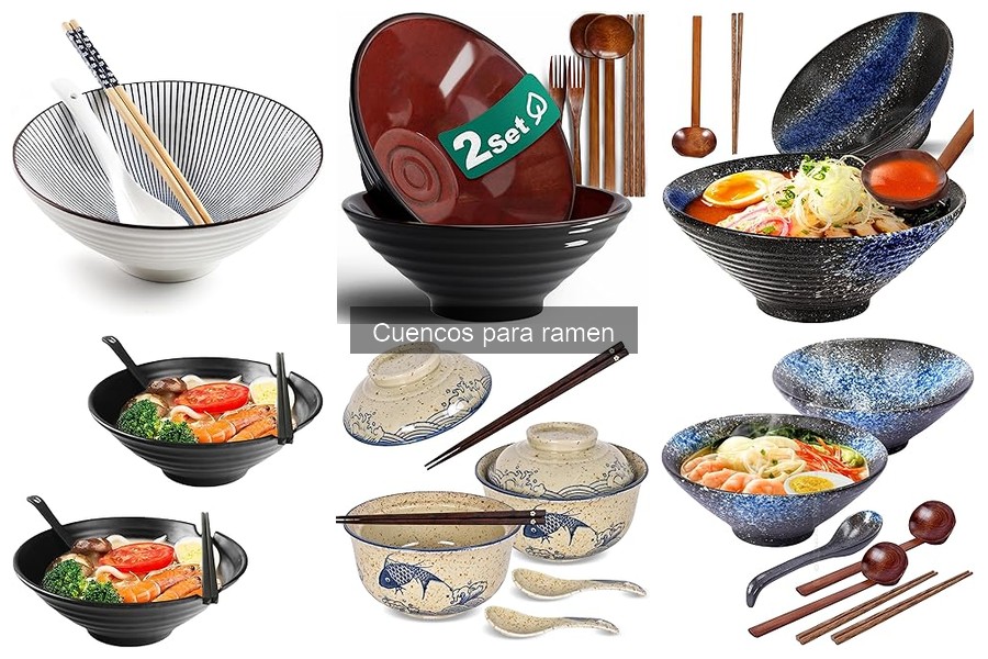 Cuencos para ramen: elige el adecuado para tu cocina