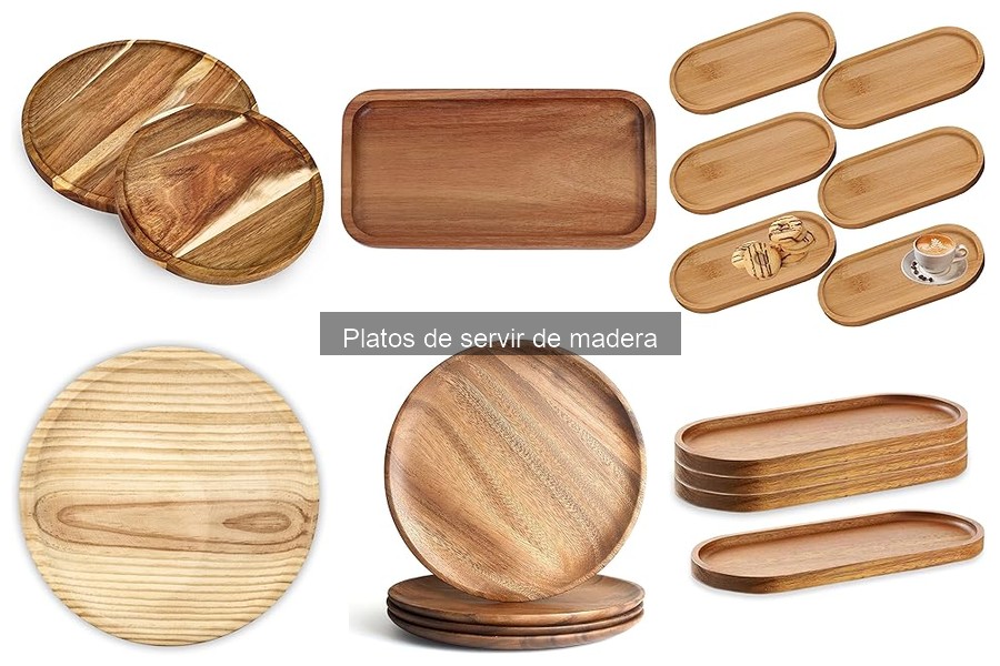 Descubre los Platos de Servir de Madera: Características y Usos
