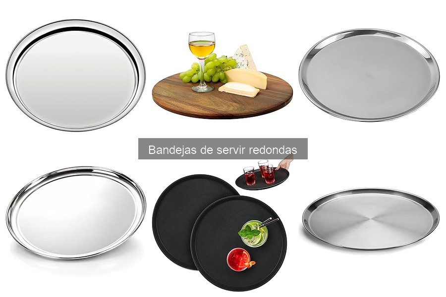 Dónde comprar bandejas de servir redondas baratas