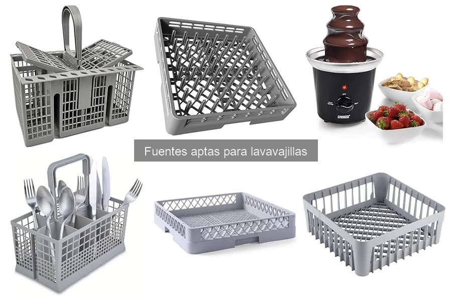 Dónde comprar fuentes aptas para lavavajillas: mejores opciones