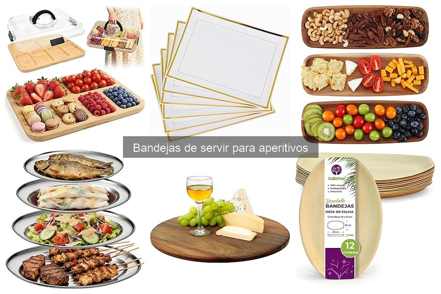 Errores comunes al elegir bandejas de servir para aperitivos
