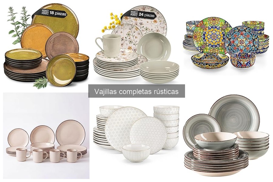 Errores comunes al elegir vajillas rústicas