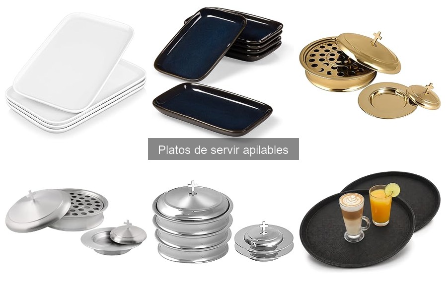 Errores comunes al usar platos de servir apilables