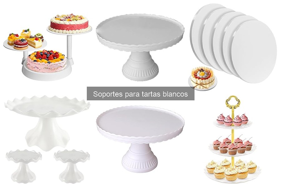 Errores comunes al usar soportes para tartas blancos