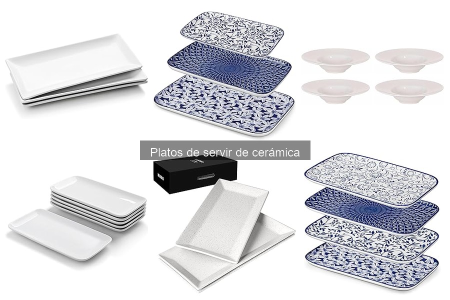 Guía de compra de platos de servir de cerámica