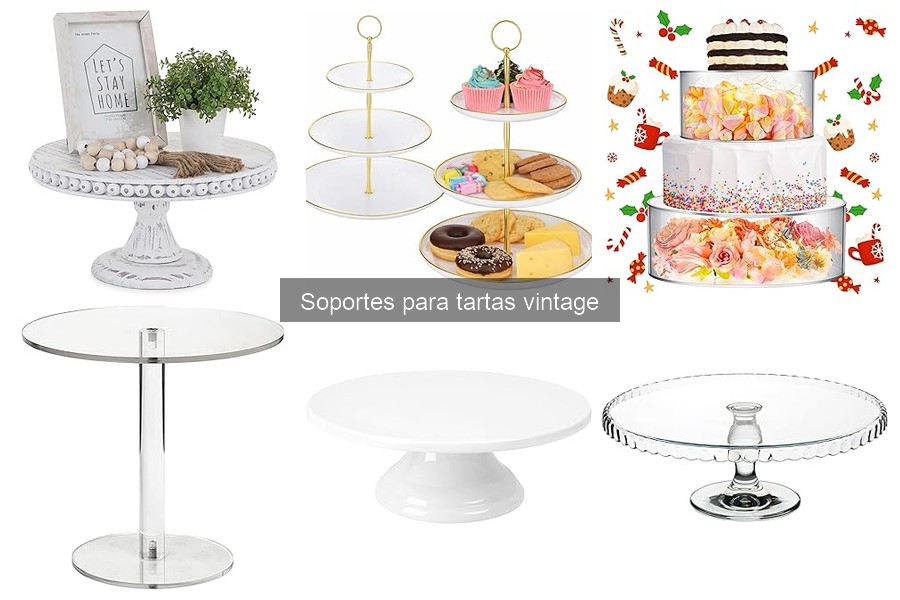 Guía de compra de soportes para tartas vintage