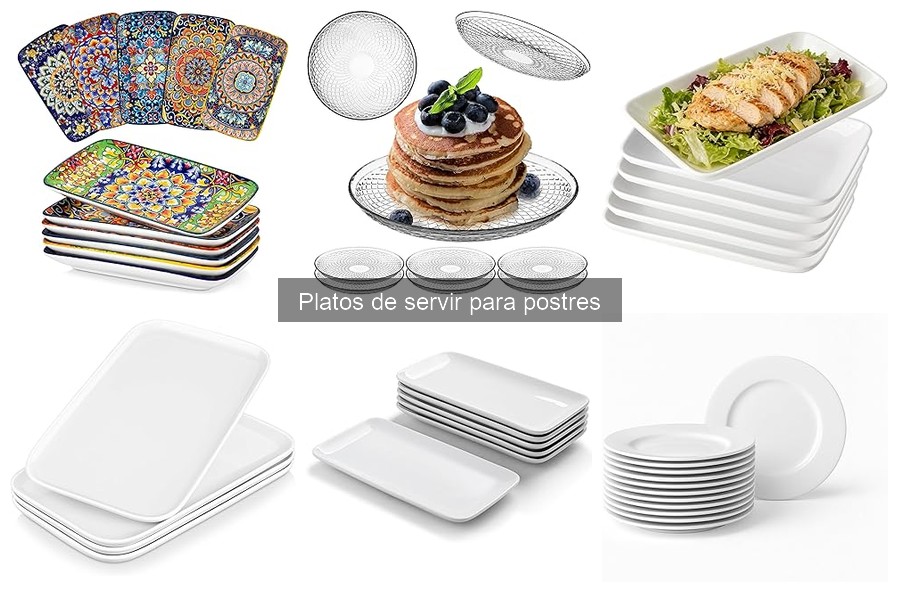 Guía de compra: Platos de servir para postres