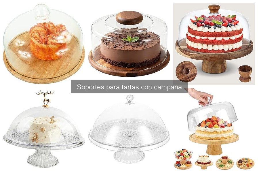 Guía para elegir el mejor soporte para tartas con campana