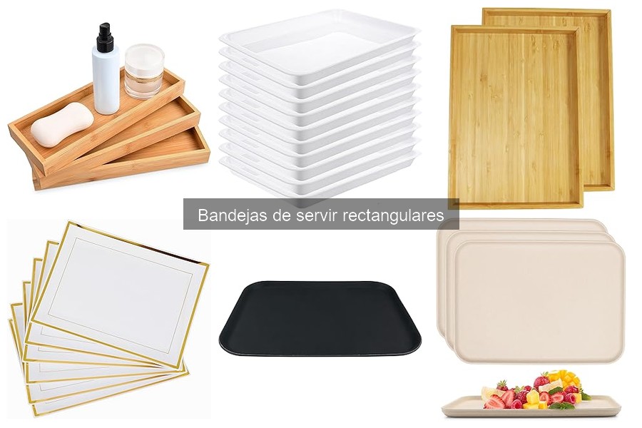 Guía para Elegir la Bandeja de Servir Rectangular Ideal