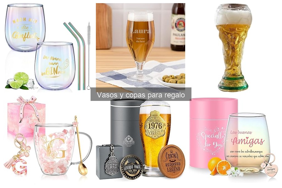 Guía para Elegir Vasos y Copas como Regalo Perfecto