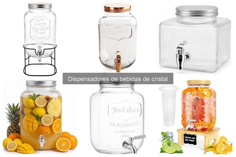 Mantenimiento de dispensadores de bebidas de cristal