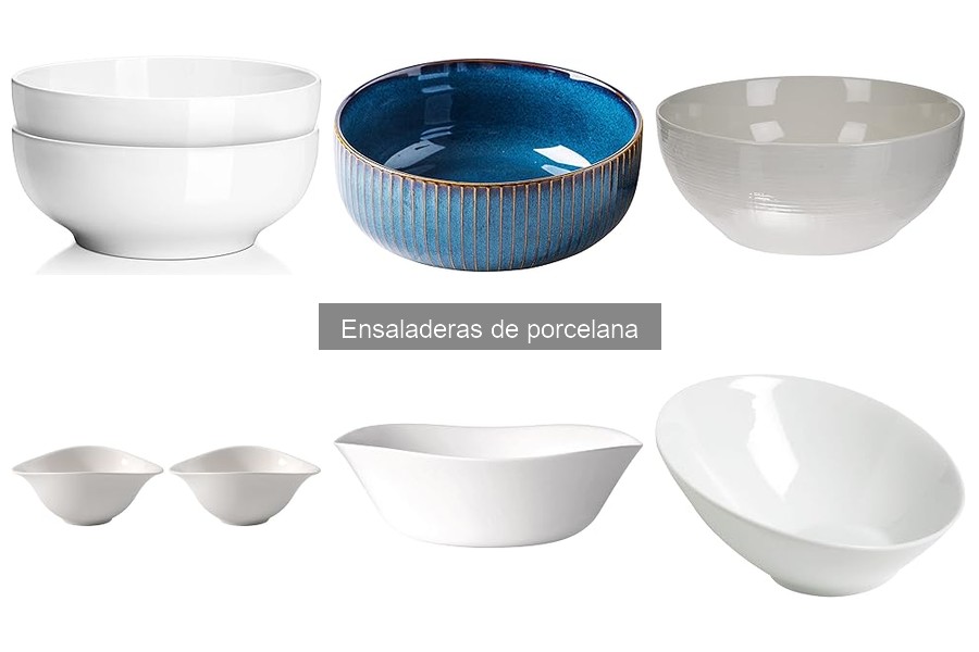 Mejores marcas de ensaladeras de porcelana: comparativa 2023