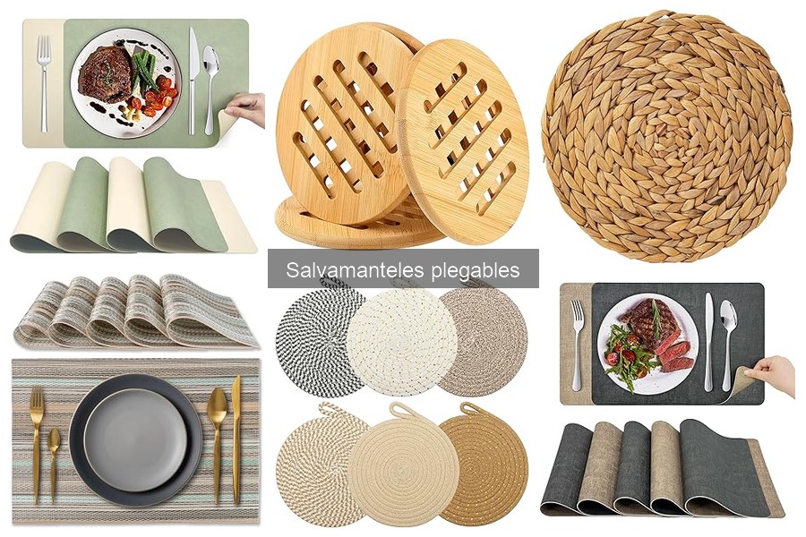 Mejores salvamanteles plegables para cenas familiares