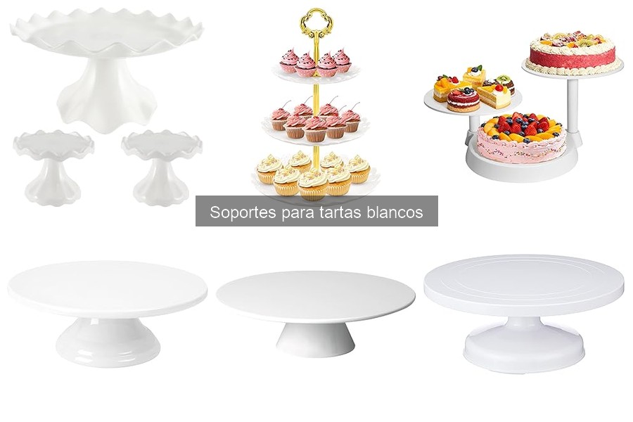 Ofertas en soportes para tartas blancos: ¡Aprovecha los descuentos!