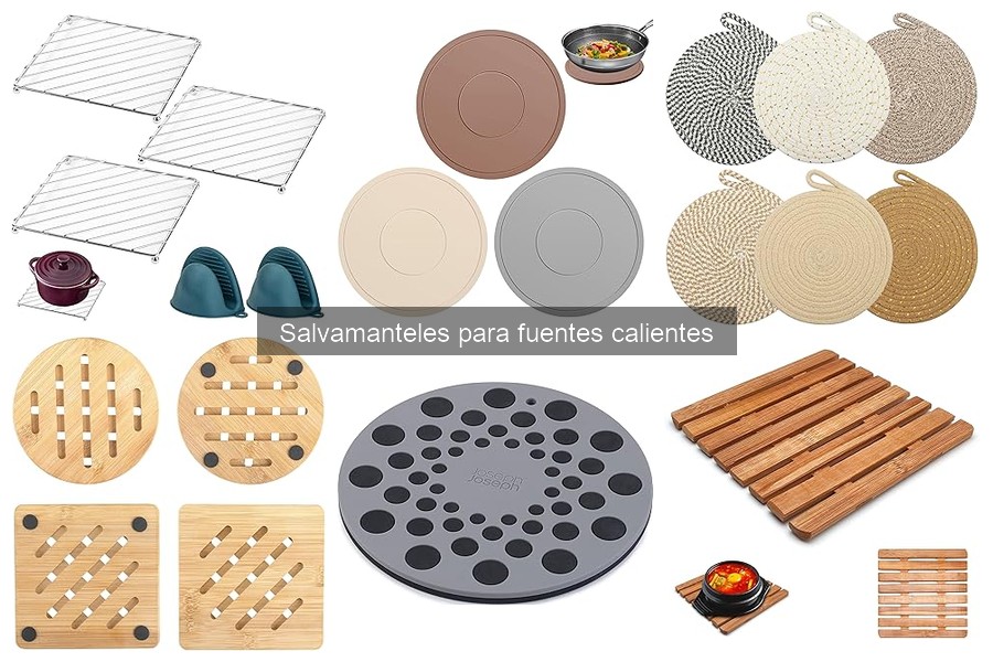 Opiniones sobre los mejores salvamanteles para fuentes calientes