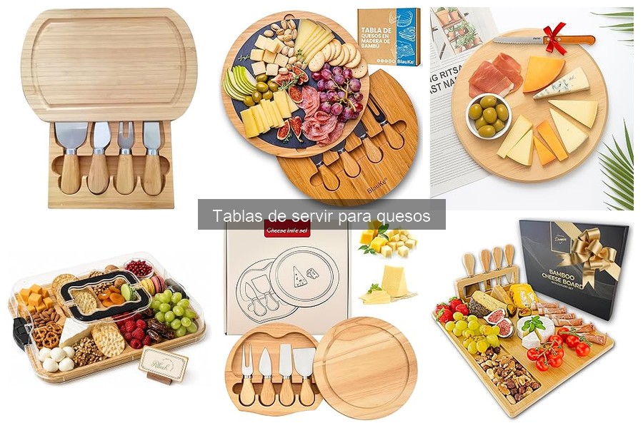 Opiniones sobre Tablas de Servir para Quesos: ¿Cuál Elegir?