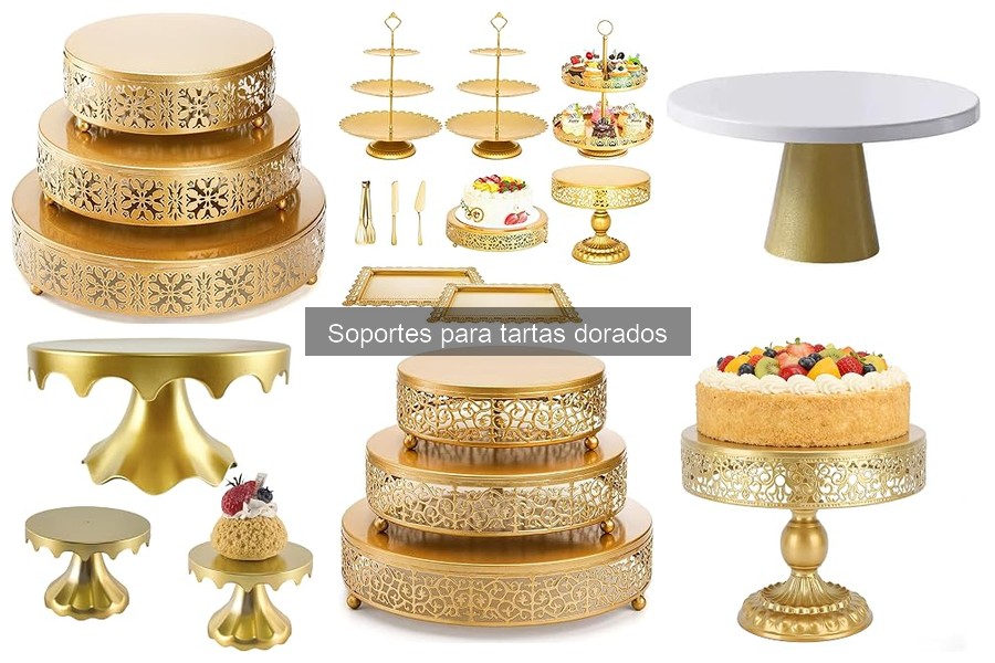 Problemas Comunes al Usar Soportes para Tartas Dorados