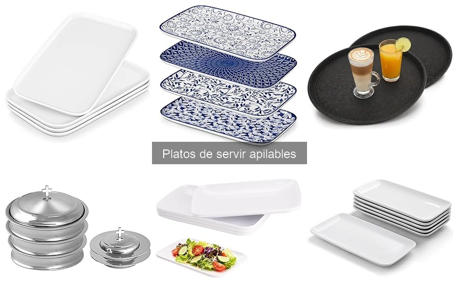¿Qué son los platos de servir apilables? Guía completa