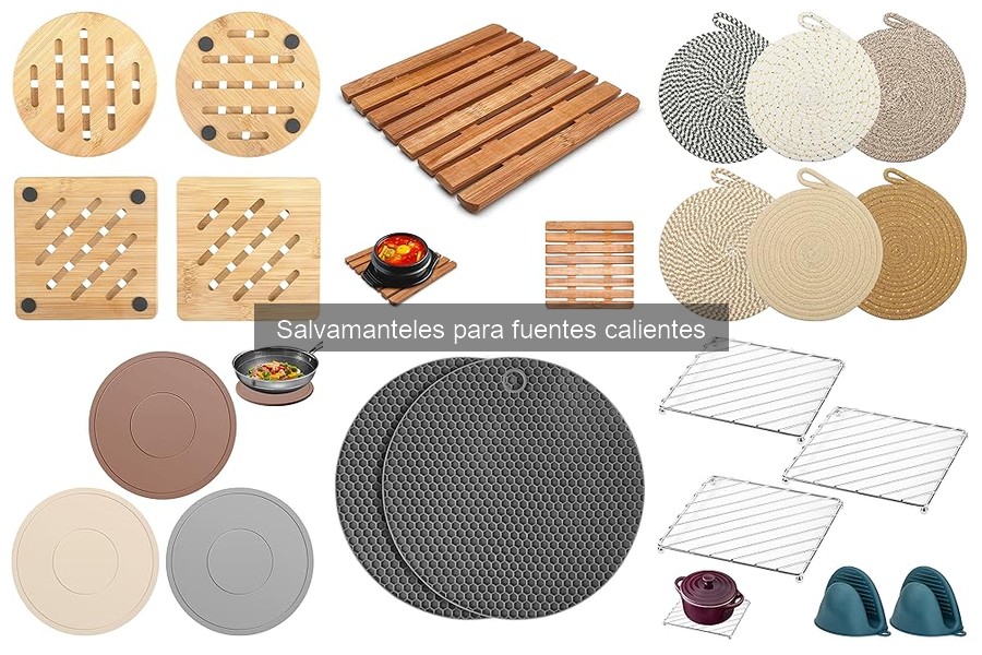¿Qué son los salvamanteles para fuentes calientes? Guía rápida