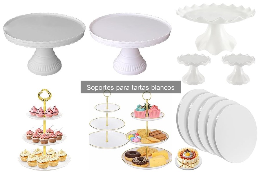 Soportes para Tartas Blancos: ¿Qué Son y Cómo Usarlos?