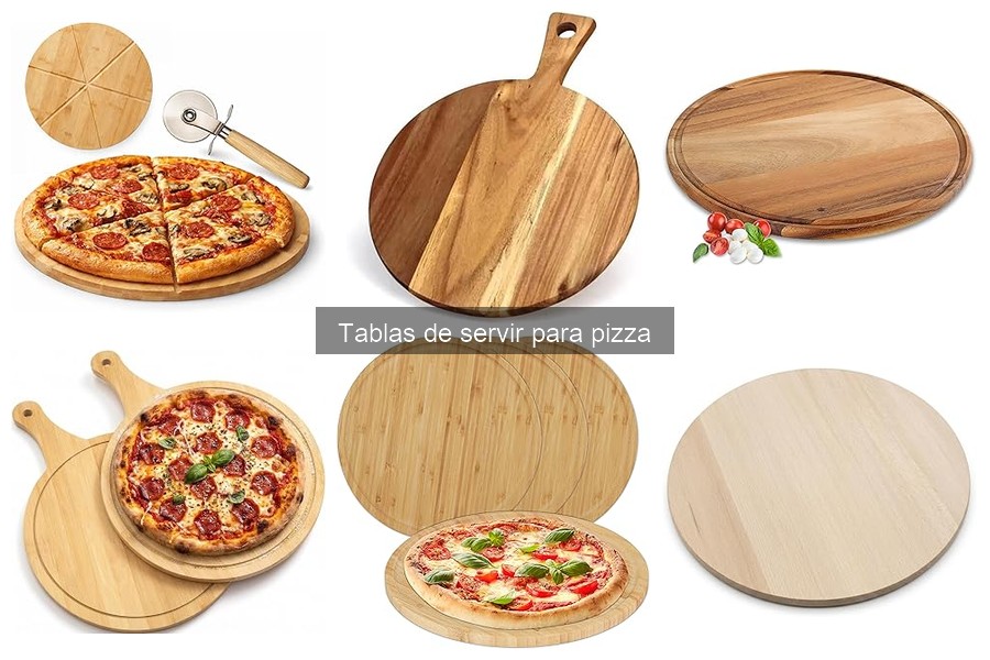Tipos de tablas de servir para pizza: ventajas y desventajas